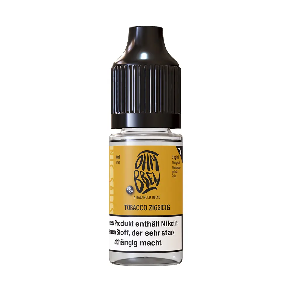 Liquid Tobacco Ziggicig - Ohm Brew Nikotinsalz Liquid Tobacco Ziggicig - Ohm Brew Nikotinsalz