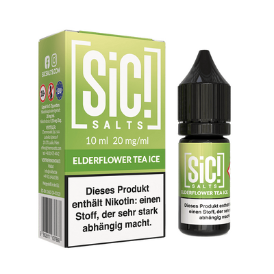 SIC Nikotinsalz Liquid - Elderflower Tea Ice - 20mg SIC Nikotinsalz Liquid - Elderflower Tea Ice - 20mg