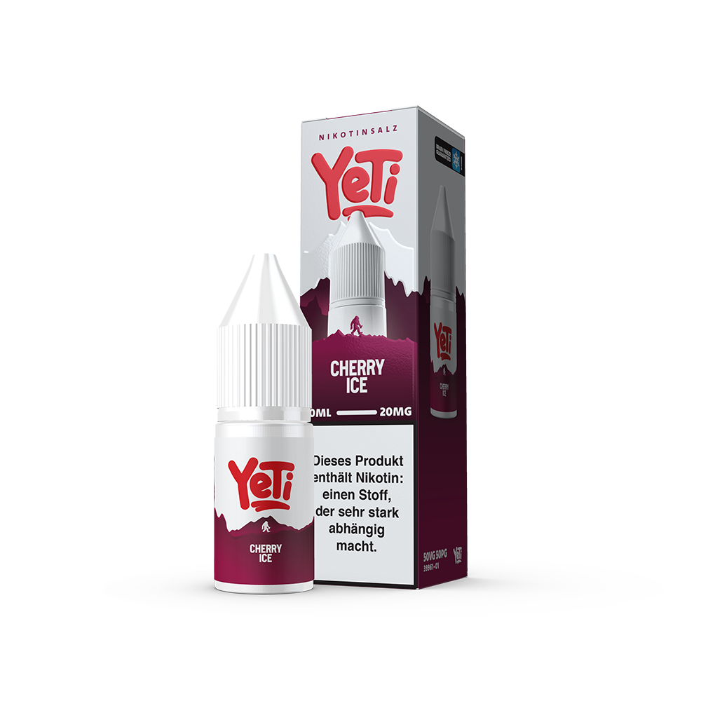 Liquid Cherry Ice - Yeti Summit Nikotinsalz 20mg Liquid Cherry Ice - Yeti Summit Nikotinsalz 20mg