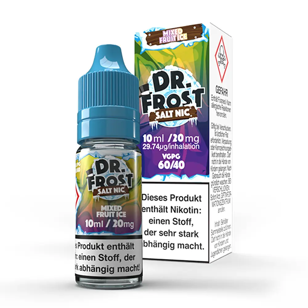 Liquid Mixed Fruit - Dr. Frost Nikotinsalz 20mg Liquid Mixed Fruit - Dr. Frost Nikotinsalz 20mg