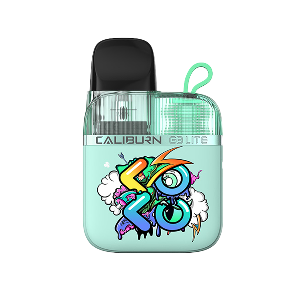 Uwell Caliburn G3 Lite Koko Graffiti Cyan Uwell Caliburn G3 Lite Koko Graffiti Cyan