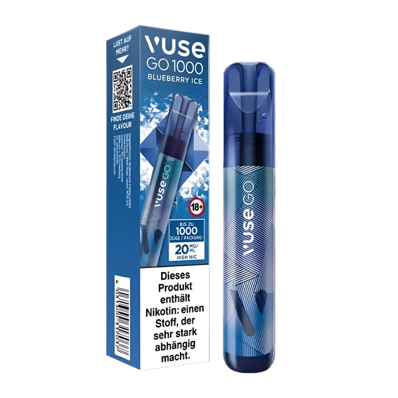Vuse GO 1000 Blueberry Ice 20mg