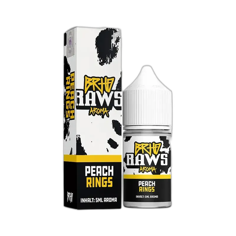 Aroma Peach Rings - Barehead RAWS Aroma Peach Rings - Barehead RAWS