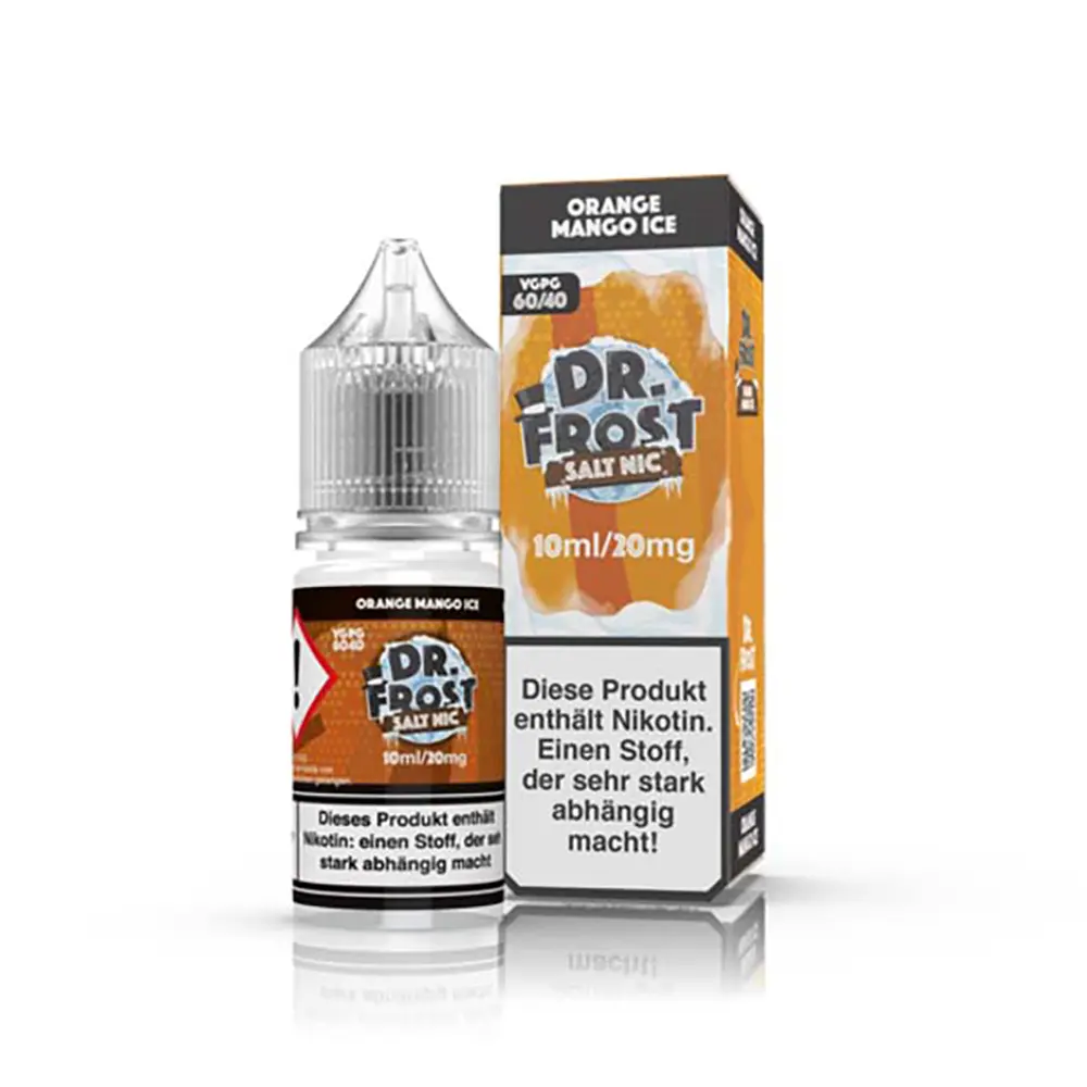 Liquid Ice Cold Orange & Mango - Dr. Frost Nikotinsalz Liquid Ice Cold Orange & Mango - Dr. Frost Nikotinsalz