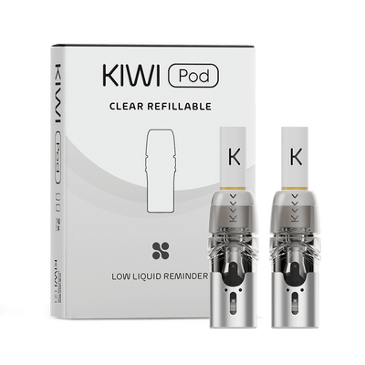 KIWI 2 - Pod inkl. Filter Tip Transparent 0,8 Ohm