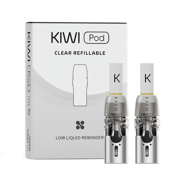KIWI 2 - Pod inkl. Filter Tip Transparent 0,8 Ohm