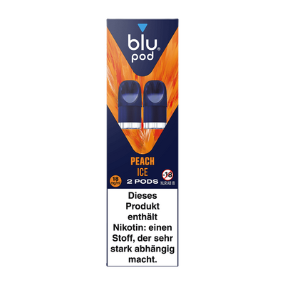 blu Pod PEACH ICE 18mg/ml (neue VPE) blu Pod PEACH ICE 18mg/ml (neue VPE)