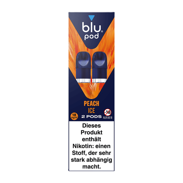 blu Pod PEACH ICE 18mg/ml (neue VPE) blu Pod PEACH ICE 18mg/ml (neue VPE)