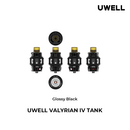 Uwell Valyrian 4 Tank Glossy Black Uwell Valyrian 4 Tank Glossy Black