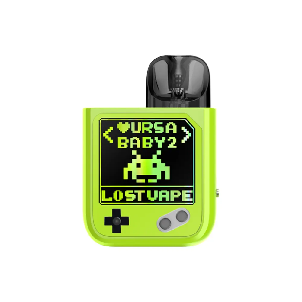 Lost Vape Ursa Nano Baby 2 Kit Joy Green x Pixel Role