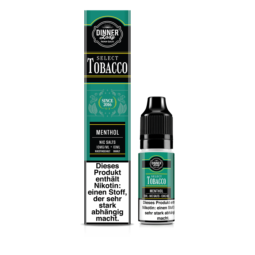 Liquid Menthol - Dinner Lady Nikotinsalz 10mg 