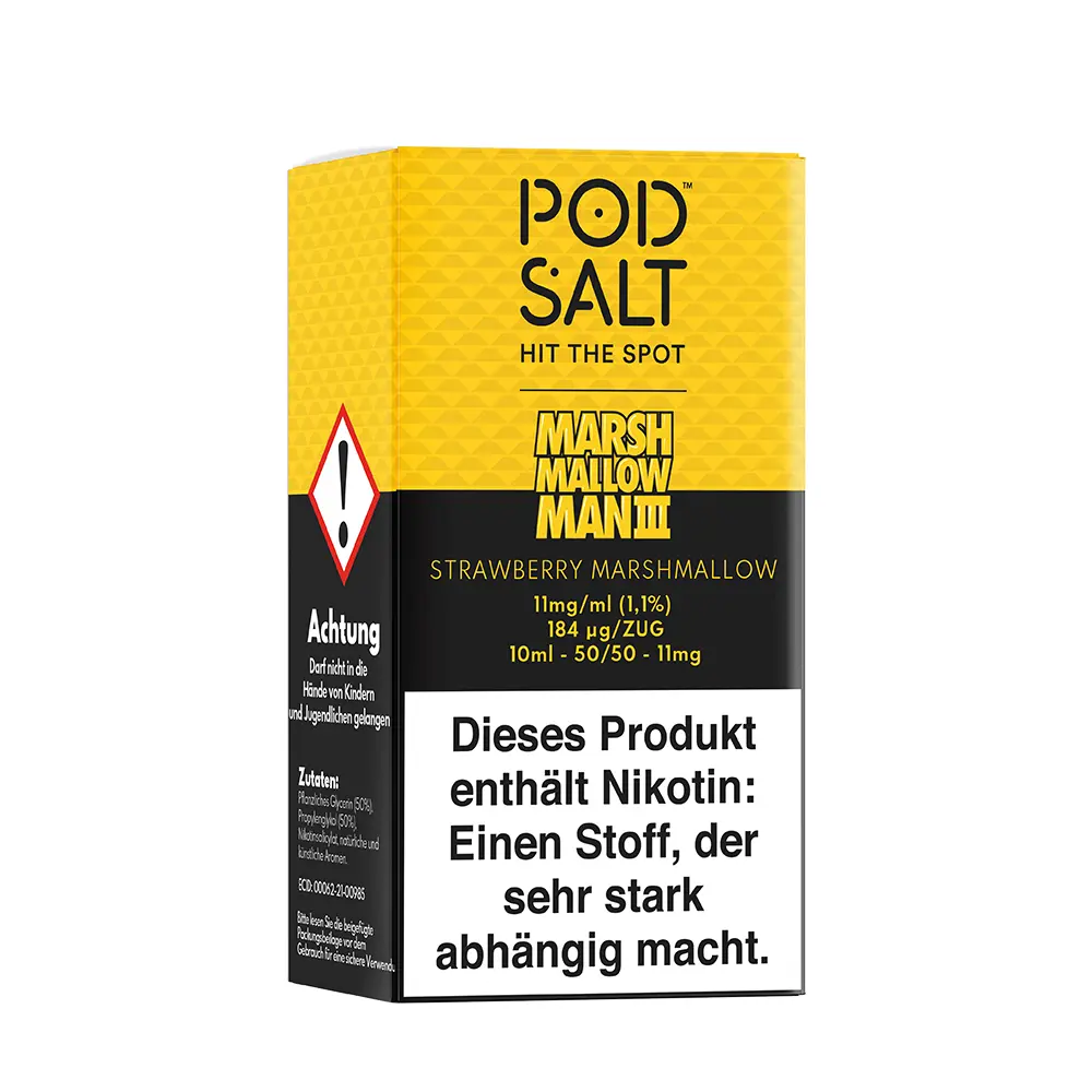 Liquid Marshmallow Man III - Pod Salt Fusion Nikotinsalz 11mg