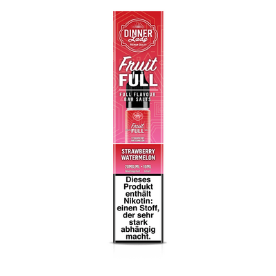 Liquid Strawberry Watermelon - Dinner Lady Fruit Full Nikotinsalz 20mg