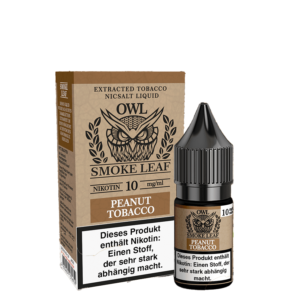 Liquid Peanut Tobacco - OWL Smoke Leaf Nikotinsalz 10mg