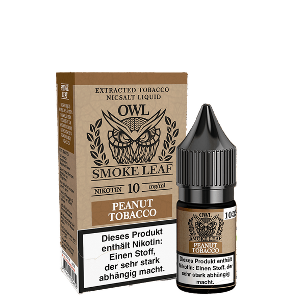 Liquid Peanut Tobacco - OWL Smoke Leaf Nikotinsalz 10mg