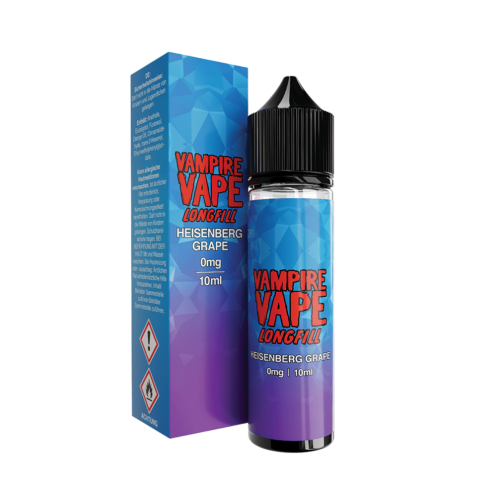 Vampire Vape Longfill - Heisenberg Grape - 10ml Aroma in 60ml Flasche 