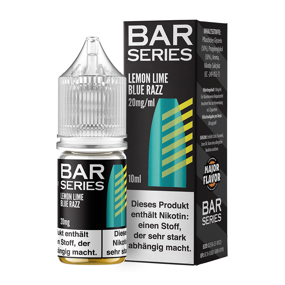 Liquid Lemon Lime Blue Razz - Bar Series Nikotinsalz Liquid Lemon Lime Blue Razz - Bar Series Nikotinsalz