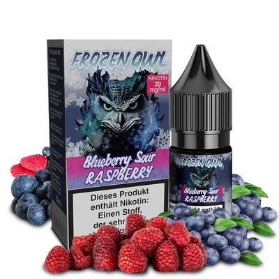 Liquid Blueberry Sour Raspberry - Frozen OWL Nikotinsalz 20mg