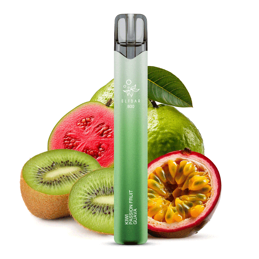 Elfbar 800 Kiwi Passion Fruit Guava 20mg Elfbar 800 Kiwi Passion Fruit Guava 20mg