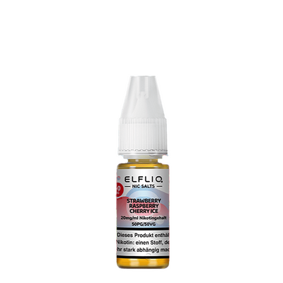 Liquid Strawberry Raspberry Cherry Ice - Elfliq Nikotinsalz 20mg