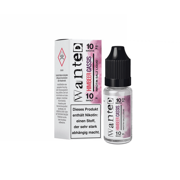 Liquid Himbeer Cassis - Wanted Overdosed Nikotinsalz