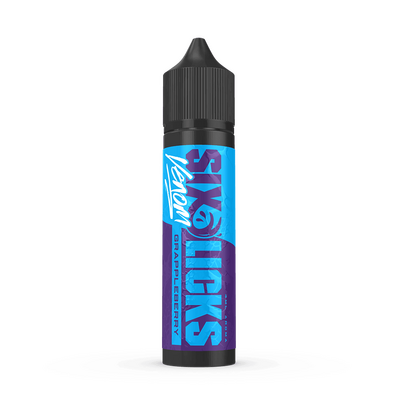 Six Licks Venom Longfill - Grappleberry - 4ml in 60ml Flasche Six Licks Venom Longfill - Grappleberry - 4ml in 60ml Flasche