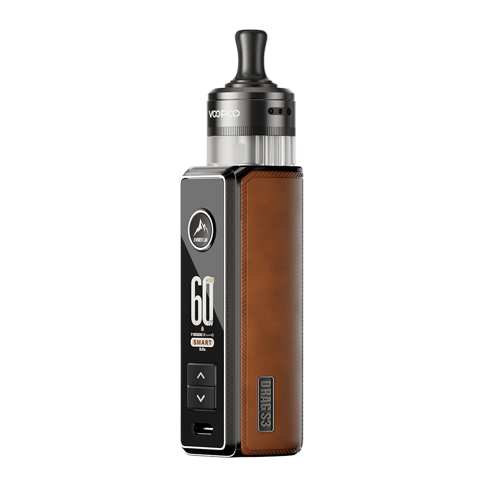 Voopoo Drag S3 Kit Brown Voopoo Drag S3 Kit Brown
