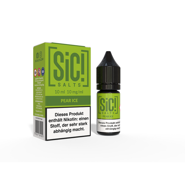 SIC Nikotinsalz Pear Ice 10ml Liquid 10mg
