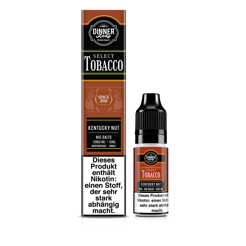 Liquid Kentucky Nut - Dinner Lady Nikotinsalz 10mg Liquid Kentucky Nut - Dinner Lady Nikotinsalz 10mg