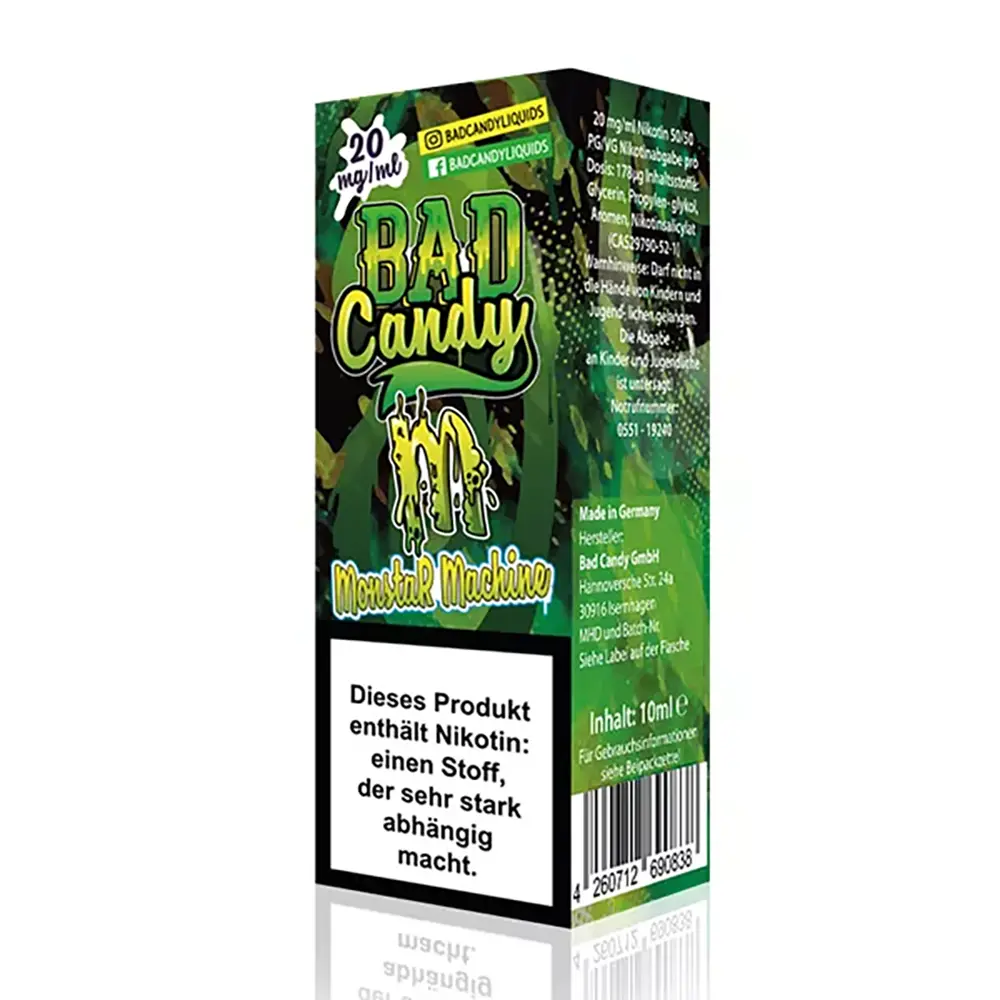 Liquid Monstar Machine - Bad Candy Nikotinsalz 10mg 