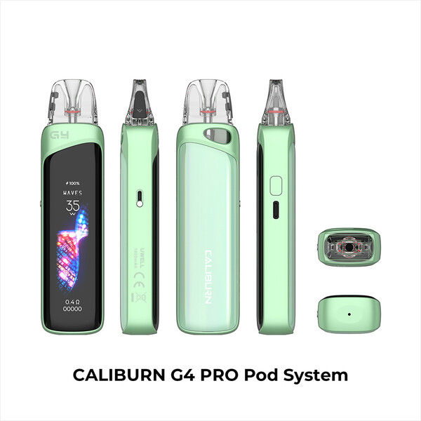 Uwell Caliburn G4 Pro Kit Light Green Uwell Caliburn G4 Pro Kit Light Green