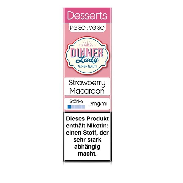Liquid Strawberry Macaroon - Dinner Lady Liquid Strawberry Macaroon - Dinner Lady