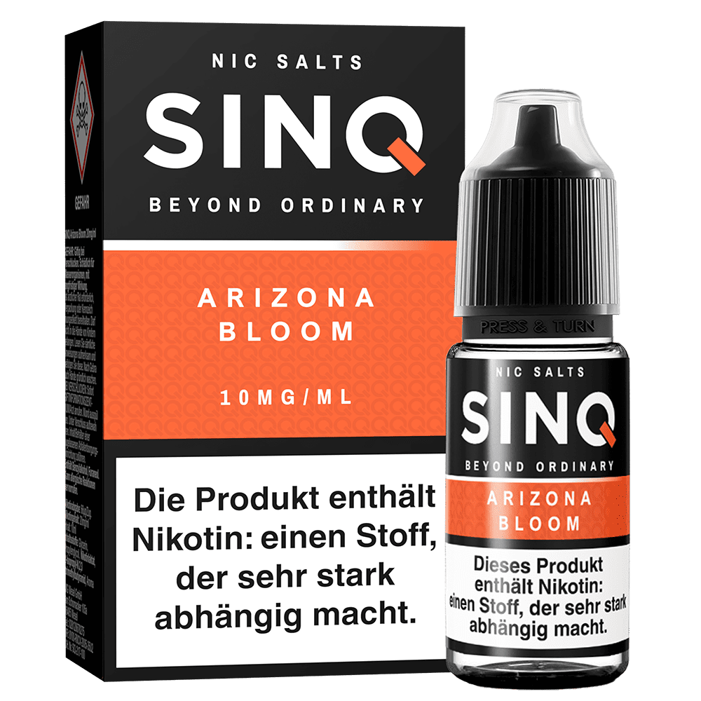 SINQ Nikotinsalz - Arizona Bloom - 10ml Liquid 10mg  C