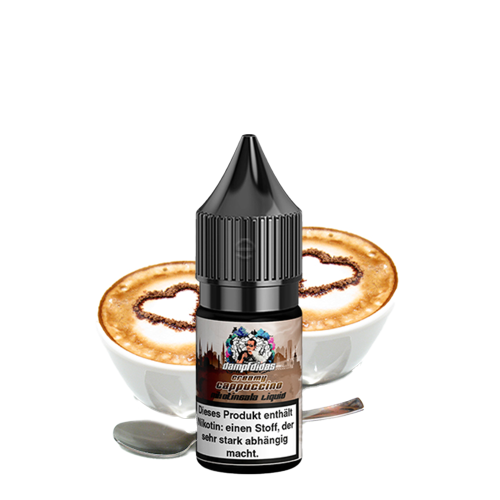 Liquid Creamy Cappuccino - Dampfdidas Nikotinsalz Liquid Creamy Cappuccino - Dampfdidas Nikotinsalz