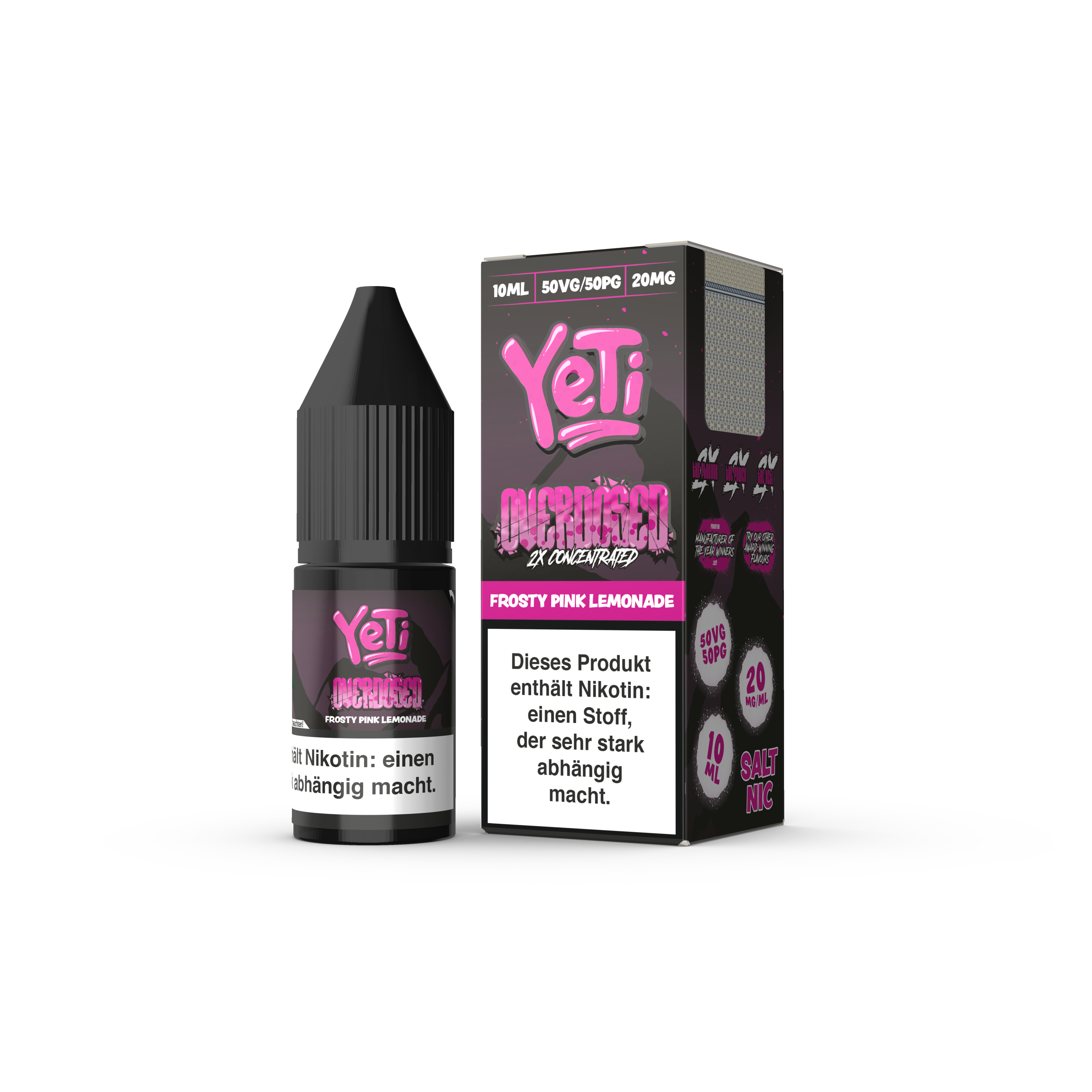 Liquid Frosty Pink - Yeti Overdosed Nikotinsalz
