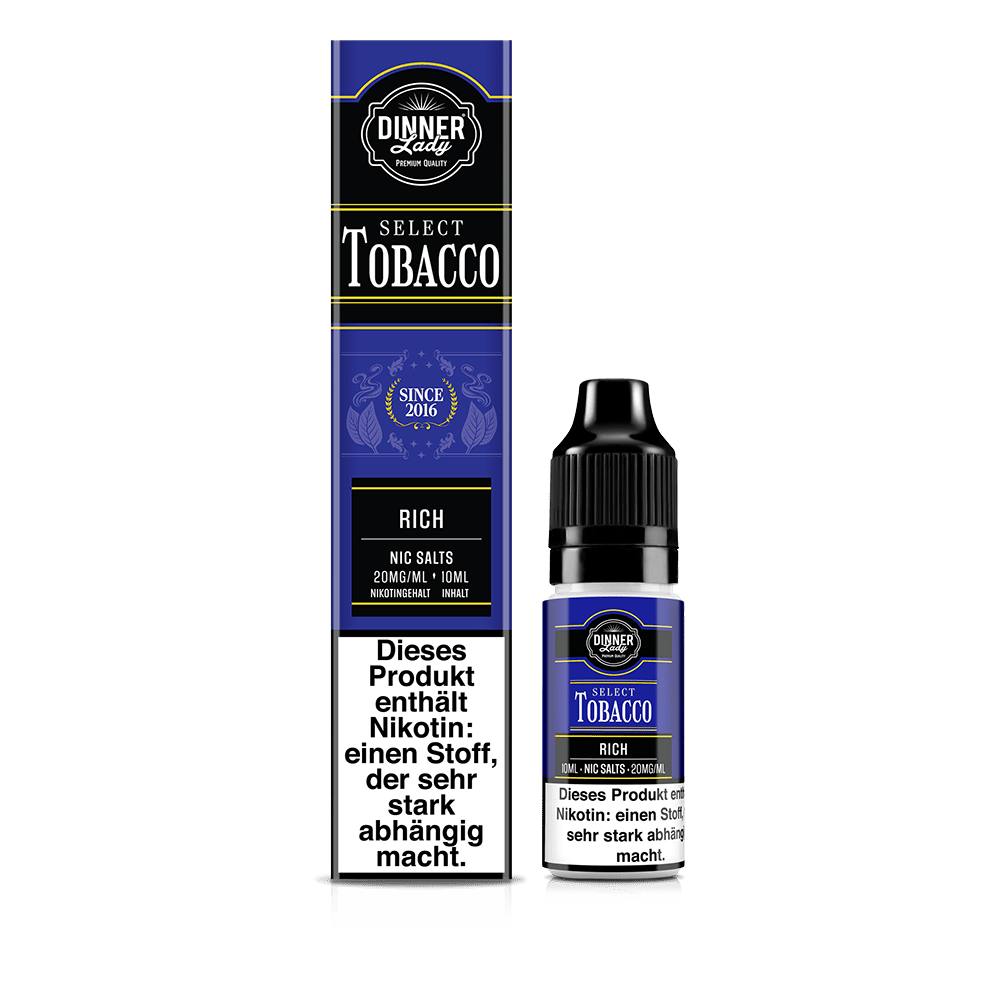 Liquid Rich - Dinner Lady Nikotinsalz 20mg Liquid Rich - Dinner Lady Nikotinsalz 20mg