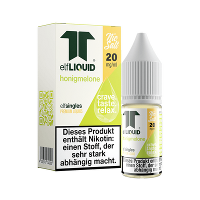 Elf-Liquid - Honigmelone - Nikotinsalz Liquid 20mg Elf-Liquid - Honigmelone - Nikotinsalz Liquid 20mg
