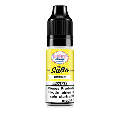 Liquid Lemon Tart - Dinner Lady Nikotinsalz