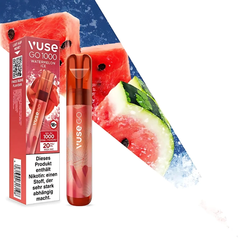Vuse GO 1000 Watermelon Ice 20mg Vuse GO 1000 Watermelon Ice 20mg