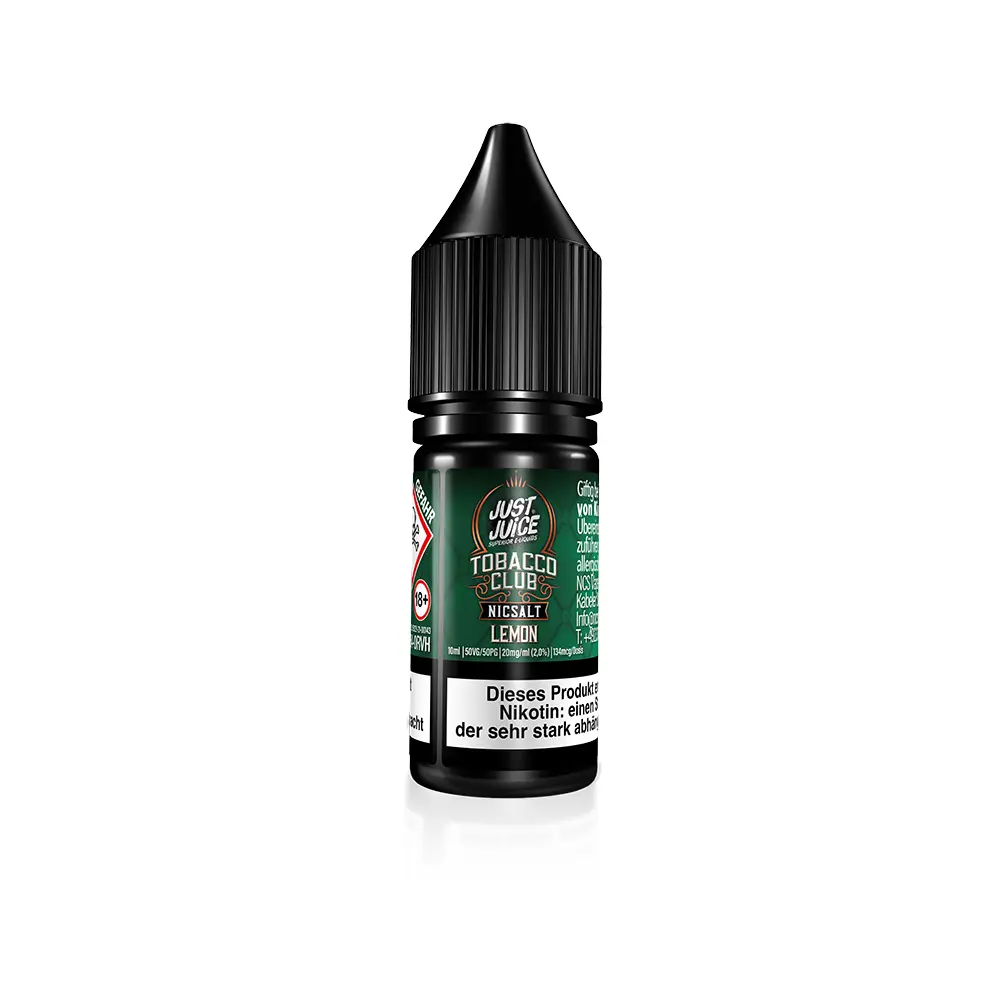 Liquid Tobacco Club Lemon - Just Juice Nikotinsalz 20mg