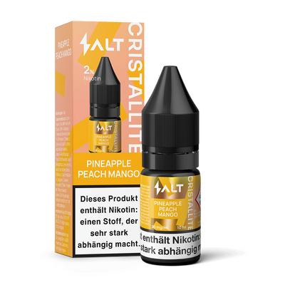 SALT Cristallite Nikotinsalz - Pineapple Peach Mango - 10ml Liquid 20mg  C
