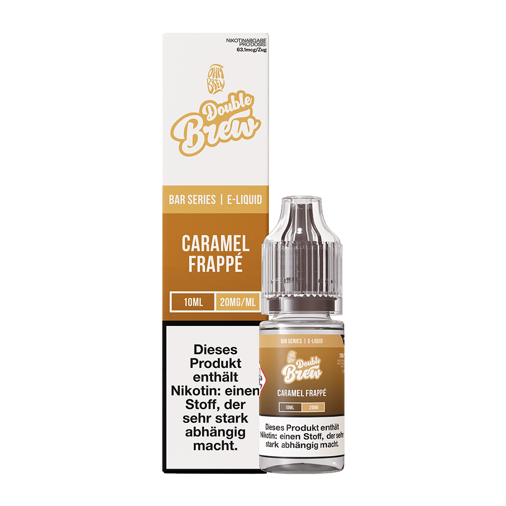 Double Brew Nikotinsalz - Caramel Frappe - 10ml Liquid 20mg  C