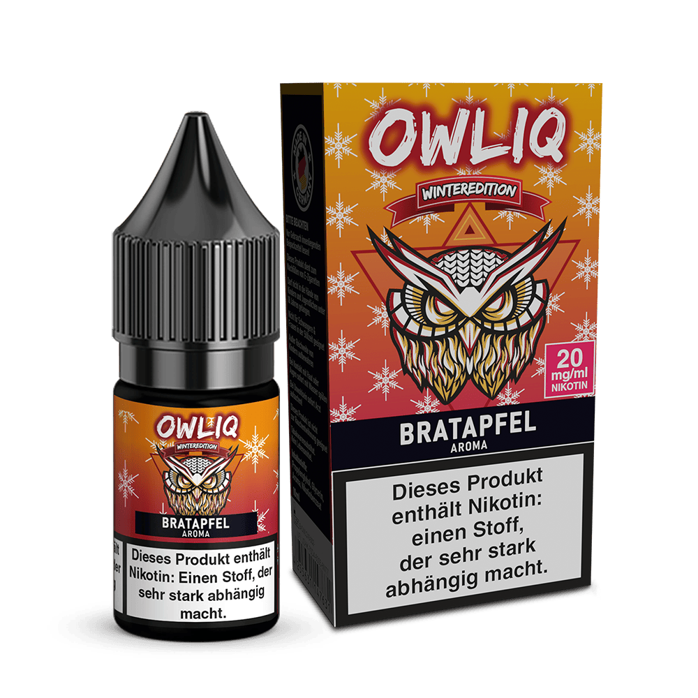 OWLIQ Nikotinsalz Weihnachtsedition - Bratapfel - 20mg