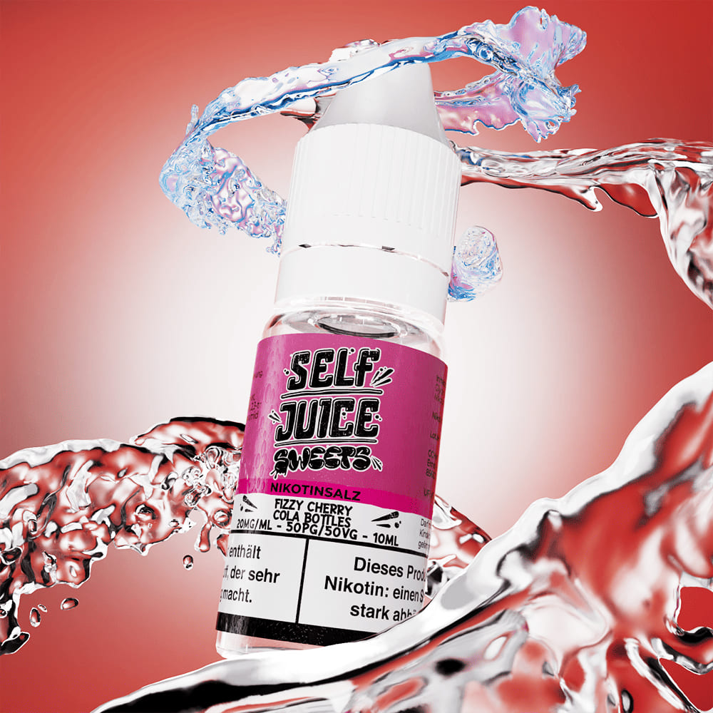 Liquid Fizzy Cherry Cola Bottles - Self Juice Nikotinsalz