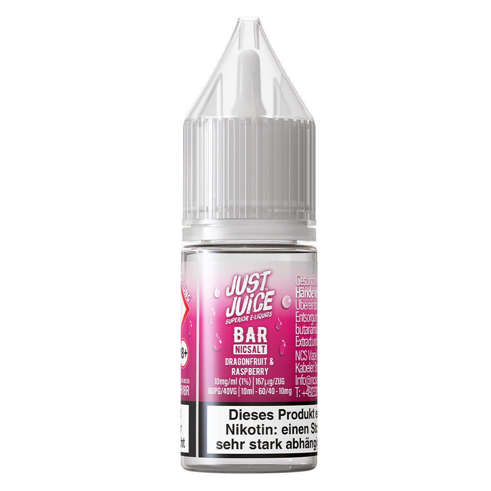 Liquid Dragonfruit & Raspberry - Just Juice Bar Nikotinsalz 10mg