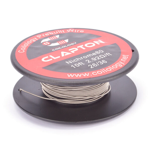 Coilology Clapton Nichrome Spule (10ft) 26/36