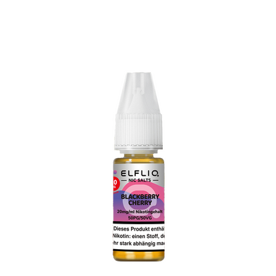 Elfliq by Elfbar Nikotinsalz - Blackberry Cherry - Liquid 20mg Elfliq by Elfbar Nikotinsalz - Blackberry Cherry - Liquid 20mg