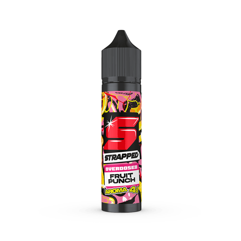 Strapped Longfill - Fruit Punch - Overdosed 4ml Aroma in 60ml Flasche  C