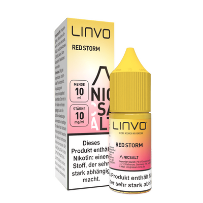 Linvo Nikotinsalz - Red Storm - Liquid 10mg 10ml Linvo Nikotinsalz - Red Storm - Liquid 10mg 10ml