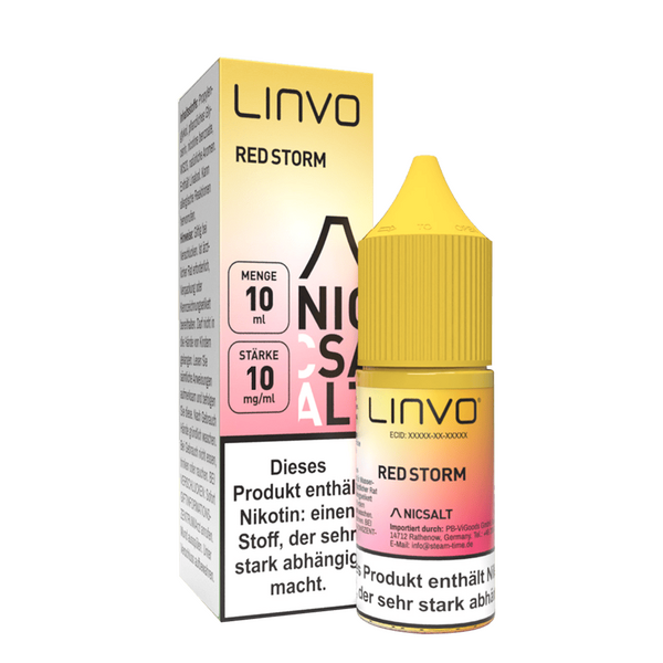 Linvo Nikotinsalz - Red Storm - Liquid 10mg 10ml